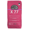 ARDEX X 77 MICROTEC Polymer-Modified Thinset Mortar – Fiber Reinforced Tile and Stone Adhesive for Porcelain, Ceramic, Natural Stone, Large Format Tile, Gray, 40 lbs Bag (12537)