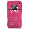 ARDEX X 78 Microtec Fiber Reinforced, Semi-Pourable, Polymer Modified Mortar, Flooring Underlayment for Tile and Stone, 40 Lbs Bag, Gray (12538)