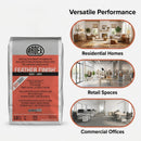 Ardex Feather Finish, Self-Drying, Cement Based Finishing Underlayment Bag, Gray, 10 lbs Bag