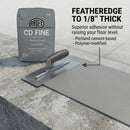 ARDEX CD FINE Concrete Dressing for Interior and Exterior Floors and Walls, 20 lbs Bag, Gray, 11960