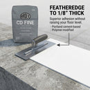 ARDEX CD FINE Concrete Dressing for Interior and Exterior Floors and Walls, 20 lbs Bag, White, 11961