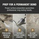 ARDEX CD FINE Concrete Dressing for Interior and Exterior Floors and Walls, 20 lbs Bag, White, 11961