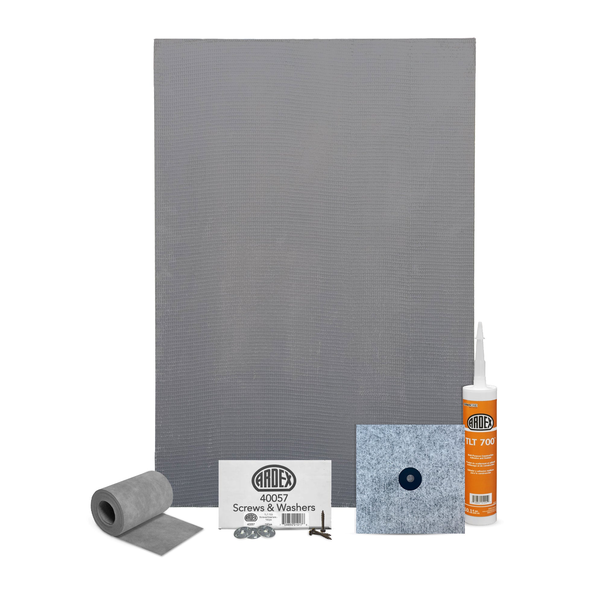Ardex BKIT Bathtub and Base Surround Waterproof Vapor Tight Shower Kit ...