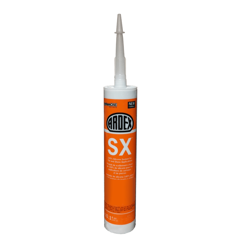 Ardex SX Silicone Sealant for Tile & Stone, High Bond Strength Adhesive, 10.1 oz