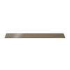 Profilitec Showertec Linear Grate Assembly, Seamless Aluminum Cover with Non-Woven Fabric, for Tiled Shower