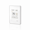 Schluter Systems DITRA-HEAT-E-WiFi Thermostat with Floor Sensor - Ideal for Home Floor Heating - Programmable Touchscreen, Energy Monitoring, App-Controlled (DHERT104/BW)