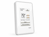 Schluter Systems DITRA-HEAT-E-RT Thermostat with Floor Sensor - Ideal for Home Floor Heating - Programmable Touchscreen, Energy Monitoring, Built-in GFCI (DHERT102/BW)