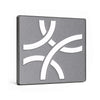 Schluter Systems KERDI 4 Inch Square Grate Assembly – Stainless Steel Shower Drain Cover, Ideal for Bathroom or Wet Rooms