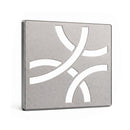 Schluter Systems Kerdi 4 Inch Square Grate Assembly – Stainless Steel Shower Drain Cover, Ideal for Bathroom or Wet Rooms