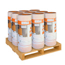 Schluter Systems Ditra Heat DH512M Uncoupling and Waterproofing Polyethylene Membrane 1/4" Underlayment 134.5 sq ft Roll DH 512M - 9 Rolls Bundle