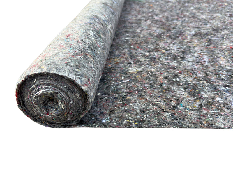 DTA Multi-Purpose Floor Protection Mat, Anti-Absorbent Recycled Fabric Backing for Tiling, Painting, and Renovations, 108 Sq Ft Felt Roll (39 in x 33 ft), Durable, Easy-to-Use Temporary Surface Protector for Home Improvement
