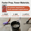 Ardex Feather Finish, Self-Drying, Cement Based Finishing Underlayment Bag, Gray, 10 lbs Bag