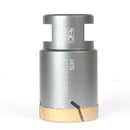 Mondrillo FSS Vacuum Diamond Core Bits – Superior Wet and Dry Cutting for Thin Porcelain and Ceramic Slabs in Furniture, Plumbing, and Electrical Installations