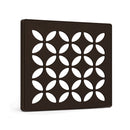 Schluter Systems Kerdi 4 Inch Square Grate Assembly – Stainless Steel Shower Drain Cover, Ideal for Bathroom or Wet Rooms