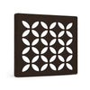 Schluter Systems KERDI 4 Inch Square Grate Assembly – Stainless Steel Shower Drain Cover, Ideal for Bathroom or Wet Rooms