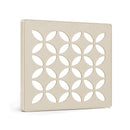 Schluter Systems Kerdi 4 Inch Square Grate Assembly – Stainless Steel Shower Drain Cover, Ideal for Bathroom or Wet Rooms