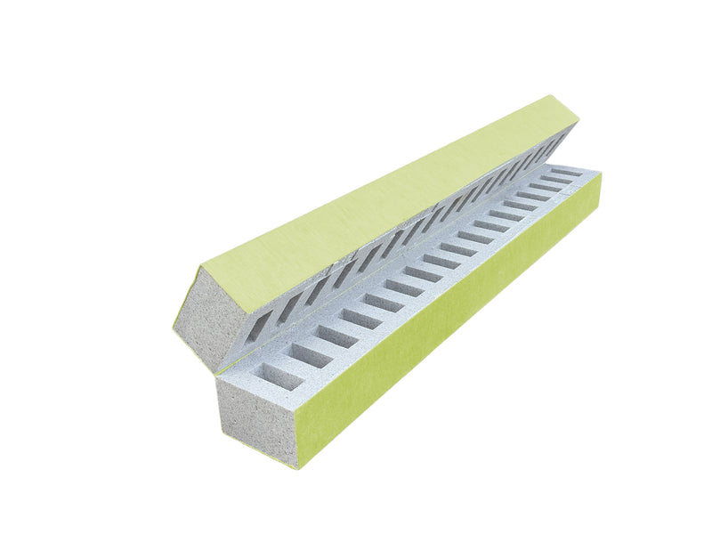 Profilitec Showertec Prefabricated Adjustable Height Shower Curb, 48 Inch (STC-CURB122) for Tiled Shower Surrounds, Easy Installation