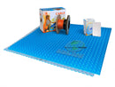 TRM Electric Radiant Floor Heating Kit with Mapei Uncoupling Membrane, Gold WiFi Programmable Thermostat, Cable