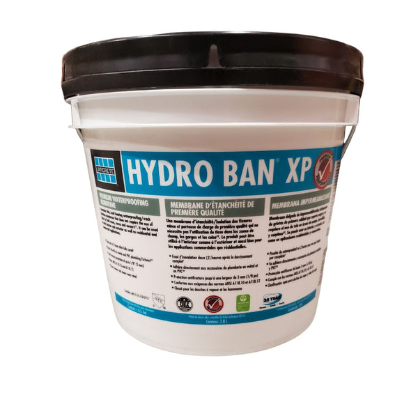 Laticrete Hydro Ban XP Waterproof Self-Curing Liquid Anti-Fracture Membrane, 1 Gal