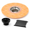 Schluter KERDI-DRAIN-F Flange Kit Stainless Steel (V2) with Threaded Outlet of 2" KDF2ETHFL