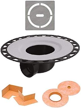 Schluter Systems Kerdi Drain Kit with Horizontal ABS Flange
