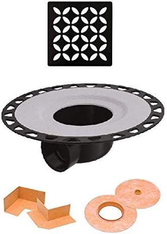 Schluter Systems Kerdi Drain Kit with Horizontal ABS Flange