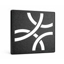 Schluter Systems Kerdi 4 Inch Square Grate Assembly – Stainless Steel Shower Drain Cover, Ideal for Bathroom or Wet Rooms