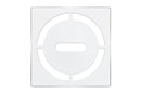Schluter Systems Kerdi 4 Inch Square Grate Assembly – Stainless Steel Shower Drain Cover, Ideal for Bathroom or Wet Rooms