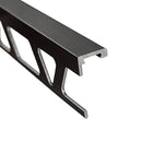 Profilitec Tile Edge Protection Profile Trim, 10-Piece Pack, 8 Ft Length, Metal Tile Edging for Wall and Floor Tile Finishing