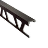 Profilitec Tile Edge Protection Profile Trim, 10-Piece Pack, 8 Ft Length, Metal Tile Edging for Wall and Floor Tile Finishing