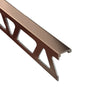 Profilitec Tile Edge Protection Profile Trim, 10-Piece Pack, 8 Ft Length, Metal Tile Edging for Wall and Floor Tile Finishing
