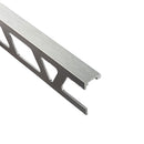 Profilitec Tile Edge Protection Profile Trim, 10-Piece Pack, 8 Ft Length, Metal Tile Edging for Wall and Floor Tile Finishing