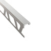 Profilitec Tile Edge Protection Profile Trim, 10-Piece Pack, 8 Ft Length, Metal Tile Edging for Wall and Floor Tile Finishing