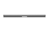 Schluter Systems Kerdi-Line VARIO Low-profile Linear Grate Assembly for Offset and Center Drain Channel Body in Tiled Shower Surrounds