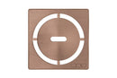 Schluter Systems Kerdi 4 Inch Square Grate Assembly – Stainless Steel Shower Drain Cover, Ideal for Bathroom or Wet Rooms