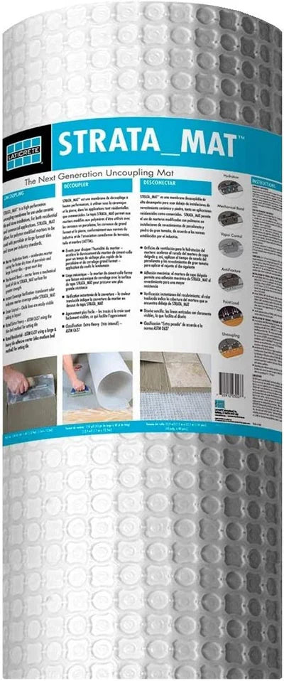 Laticrete Strata Mat Uncoupling Crack Preventing Membrane Roll