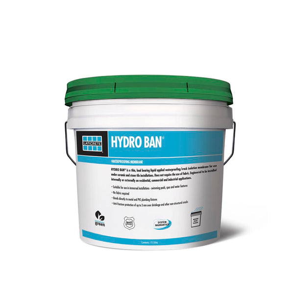 Laticrete Hydro Ban Waterproof Anti-Fracture Crack Isolation Membrane, 1 Gal Pail