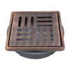 ARDEX TLT 4 Inch Stainless Steel Shower Drain Cover Kit with Adjustable Adapter and Connectite Assembly, Square Grate, Corrosion Resistant Tile Shower Drain System