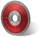 Montolit TCS-R Red Line Turbo Diamond Porcelain Cutting Blade with Reinforced Core for Dry and Wet Use on Angle Grinders – Ultra-Thin 1.4 mm Professional Tile Blade for Precision Chip-Free Cuts