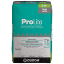 Custom Building Products ProLite Premium Large Format Tile Mortar, Gray, 30 lb, Lightweight High Bond Strength Non-Sag, Thin-Set and Medium Bed Adhesive for Interior and Exterior Use