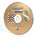 Montolit Gold Line Silent Diamond Cutting Blade SCXS-T Series with DNA Evo 3 Technology, Ultra-Thin Precision Rim for Porcelain, Ceramic, Marble and Granite Wet Cutting Applications