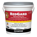 Custom BLDG Products RedGard Anti-Fracture, Quick Dry, Waterproofing and Crack Prevention Liquid Rubber Membrane LQWAF1-2, 1-Gallon (128 Fl Oz), Adhesive for Indoor and Outdoor Use