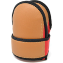 DTA Professional Knee Protection Pads for Construction - Non Slip Heavy Duty for Tiling, Roofing Work, Flooring for Men and Women with Durable Strap Comfortable Cap - Pair, BPKP-XL