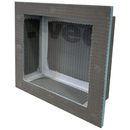 Wedi Prefabricated Durable Polystyrene Building Panel Waterproof Shower Niche, 16 Inch x 16 Inch, for Tiled Shower Surrounds, US3000005