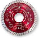 Montolit SQUADRO Red Line Small Diameter, Wet and Dry Use Diamond Cutting Blade for Porcelain and Ceramic Tiles 3-3/8 Inch - TCS85IN (85MM)