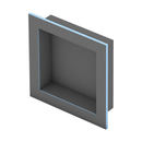 Wedi Prefabricated Durable Polystyrene Building Panel Waterproof Shower Niche, 16 Inch x 16 Inch, for Tiled Shower Surrounds, US3000005