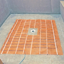 SunTouch TapeMat Electric Under Floor Heating Mat with 1/8" Thick Cable, 240V, Open-Weave Orange Mesh for Commercial and Residential, Installs Beneath Tile, Stone, Laminate