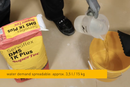 Kiesel Servoflex DMS 1 K Plus SuperTec Flexible, Single Component, Self-Curing, Cementitious Waterproofing Membrane, 15 Kg, Flooring Underlayment for Indoor and Outdoor Walls and Floors, Gray, 80177