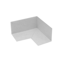 Superseal Modified Polyethylene Preformed Shower Waterproofing Membrane Inside Corners, 5 Mil Thick, with a Non-Woven Polypropylene, 90 Degree, 2 Pcs Pack for Ceramic Tile Flooring Underlayment