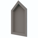 Wedi Prefabricated Durable Polystyrene Building Panel Waterproof Shower Niche, 16 Inch x 30 Inch, with Adjustable Removable Shower Shelf, for Tiled Shower Surrounds, US3000016